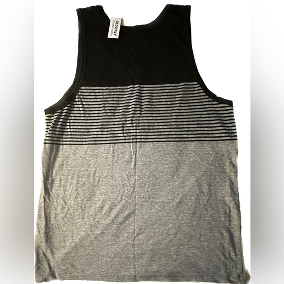 Old Navy tank top Black and Gray size small - Picture 2 of 2
